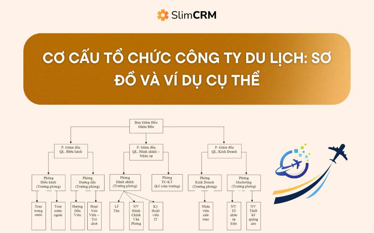 Cơ cấu tổ chức công ty du lịch: Sơ đồ và ví dụ cụ thể Cơ cấu tổ chức công ty du lịch: Sơ đồ và ví dụ cụ thể