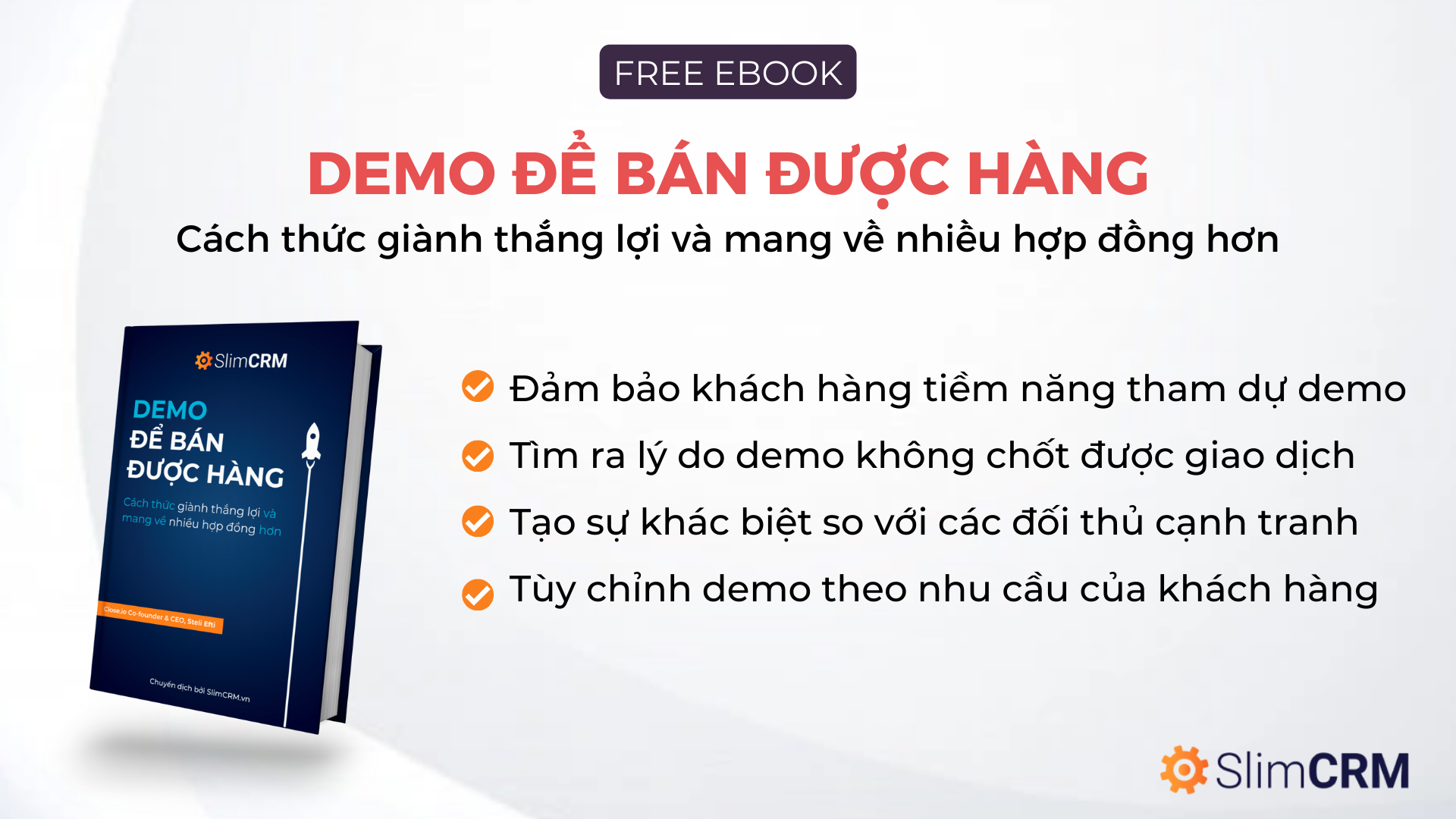 Công thức Demo để bán được hàng