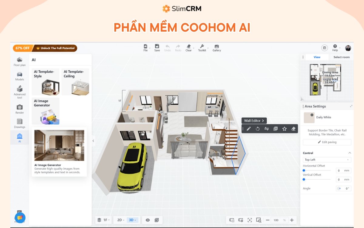 Coohom - AI thiết kế nhà