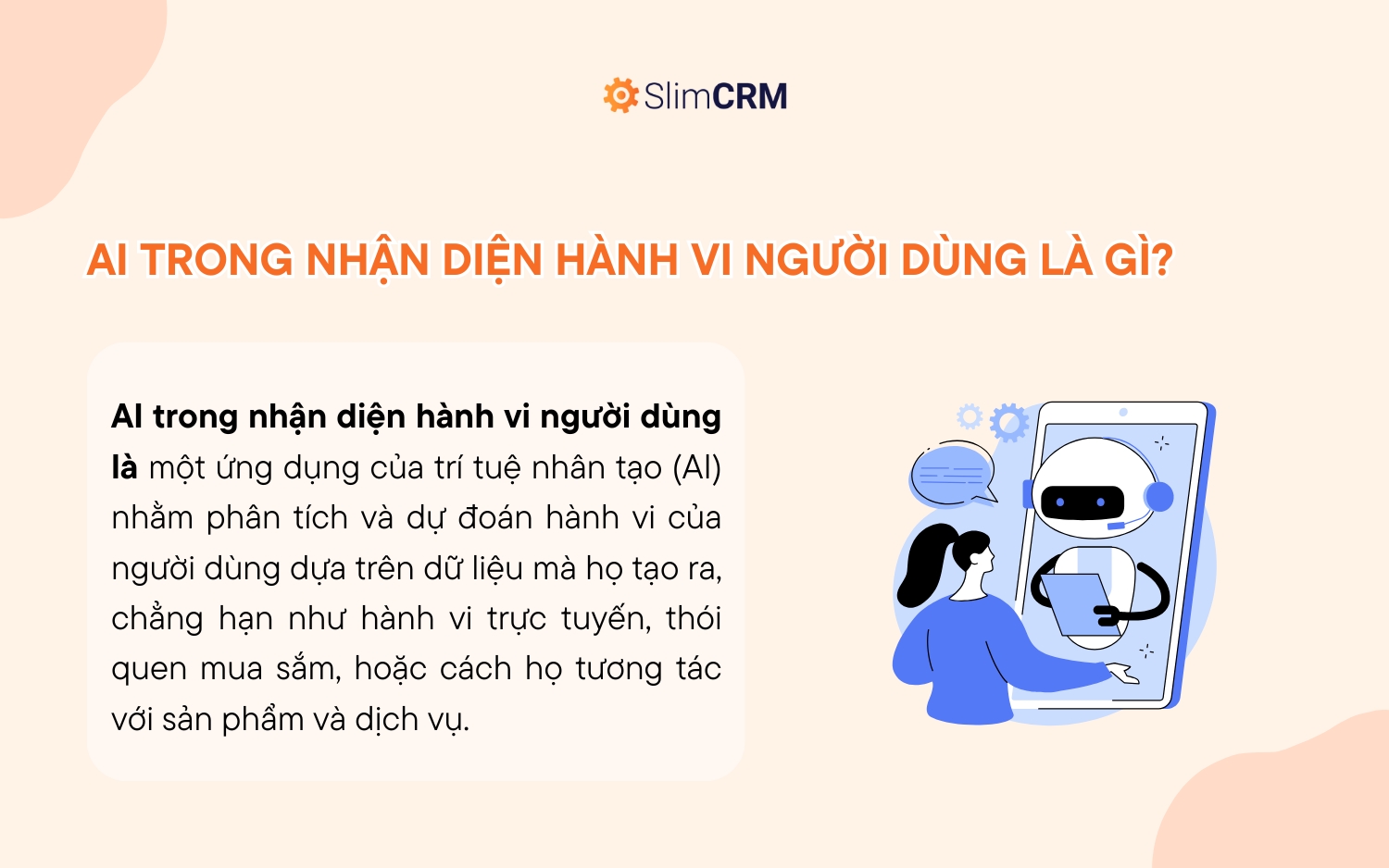 AI trong nhận diện hành vi người dùng 