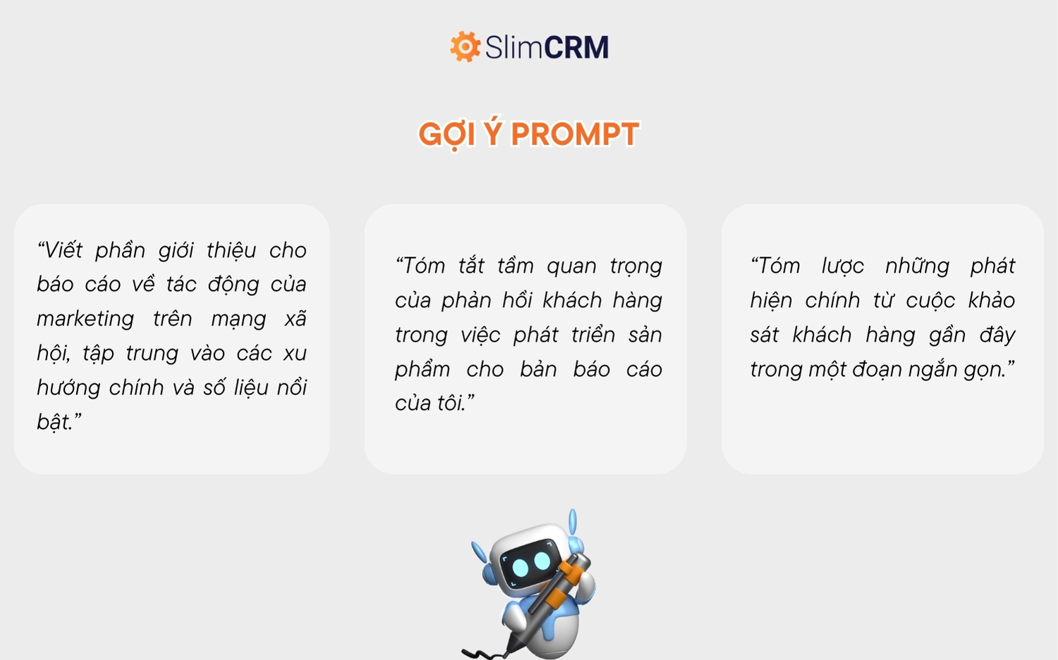 AI viết báo cáo