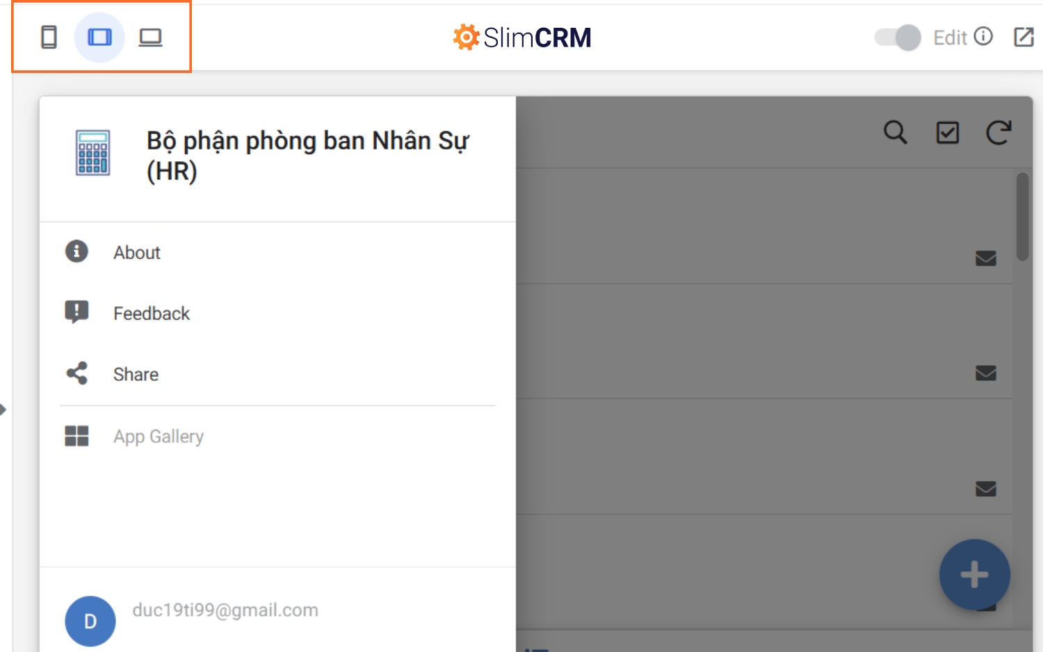 Hướng dẫn sử dụng appsheet