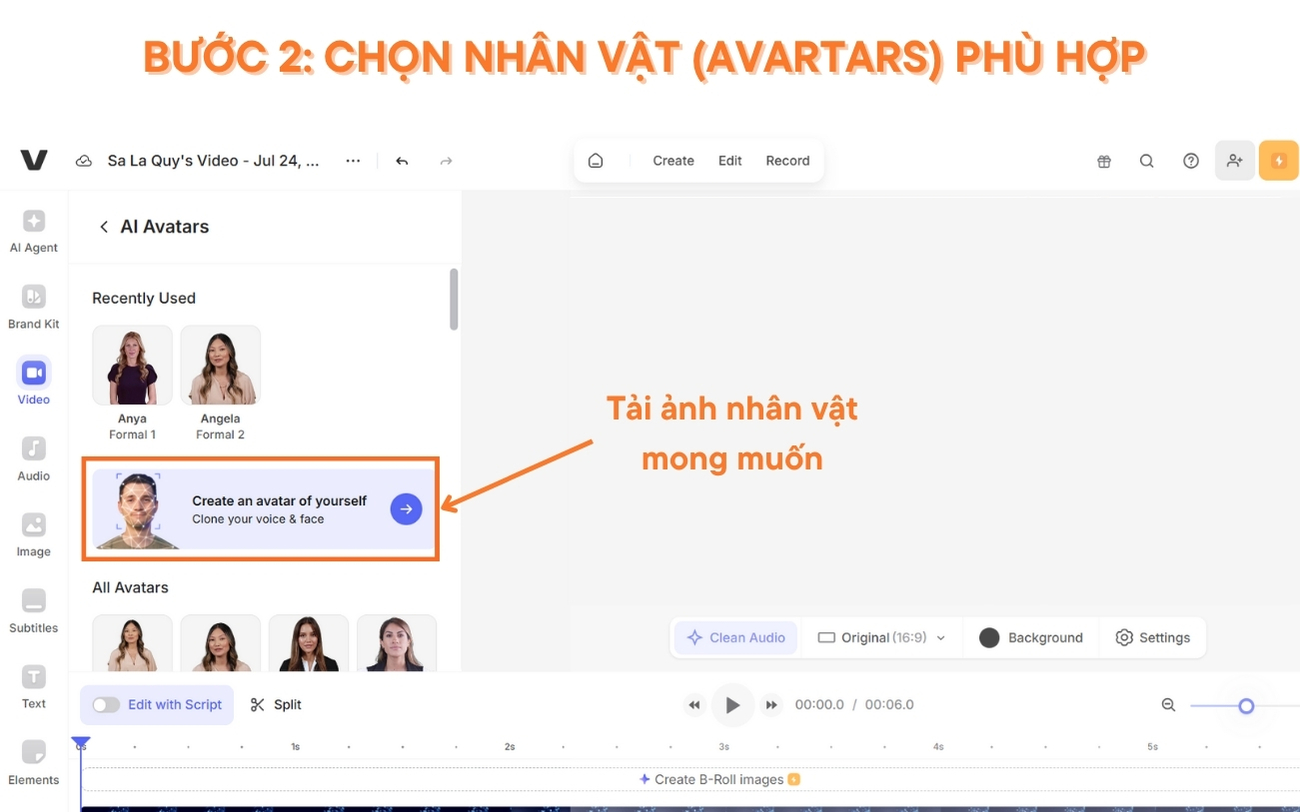 Cách sử dụng Veed.io