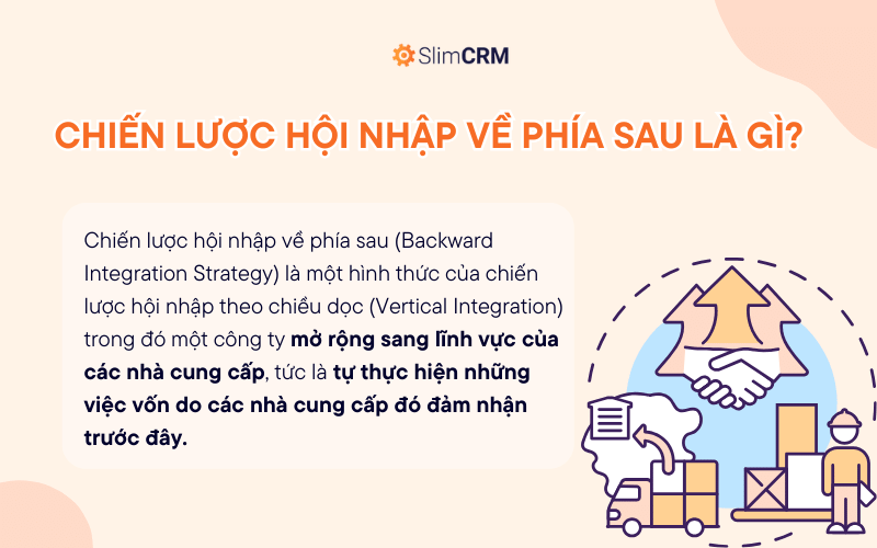 Hội nhập về phía sau là gì?