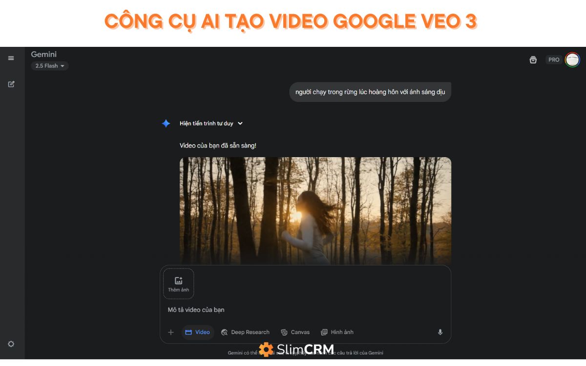 Công cụ AI tạo video Google Veo 3