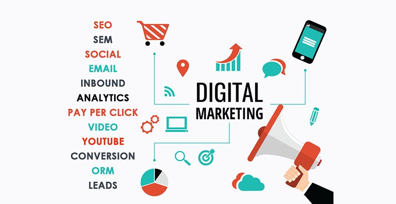 Các kênh digital marketing phổ biến