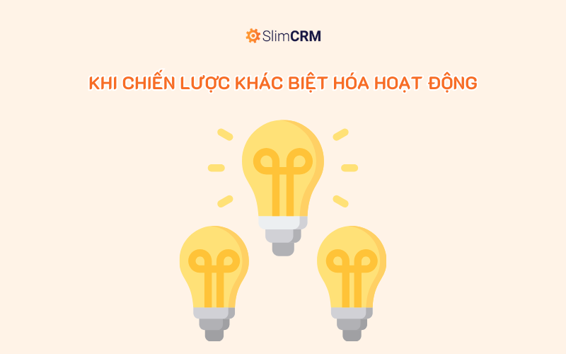 Khi Chiến Lược Khác Biệt Hóa Hoạt Động