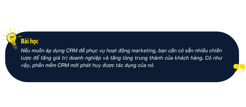 crm và marketing