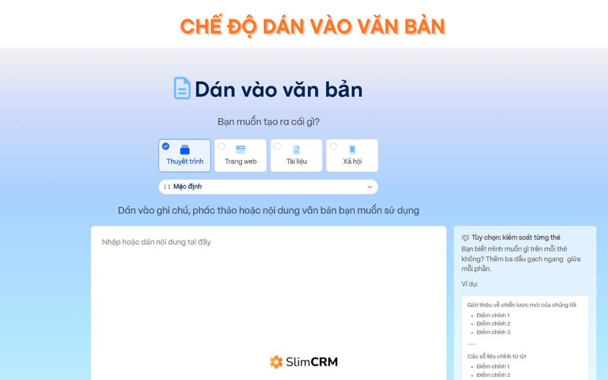 Hướng dẫn sử dụng gamma AI