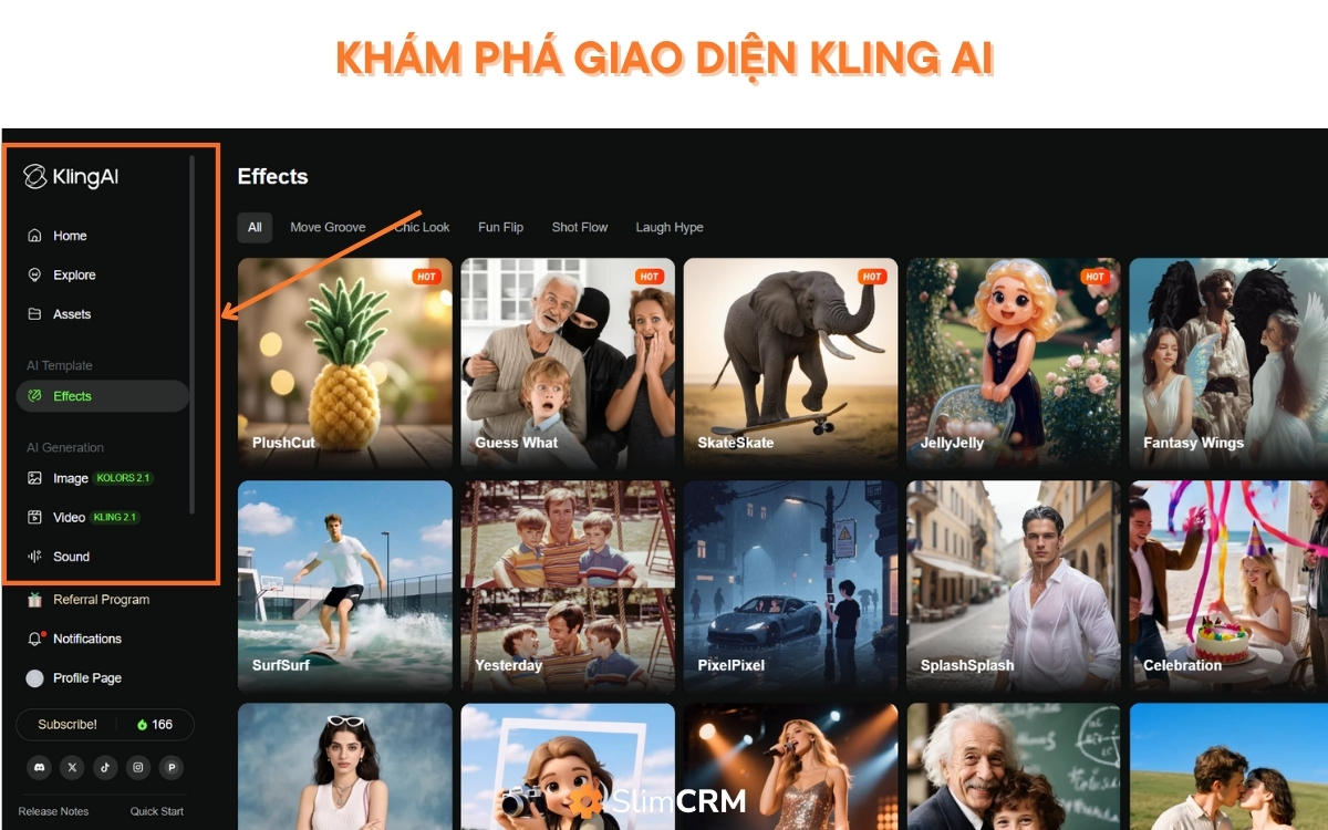 hướng dẫn sử dụng Kling AI