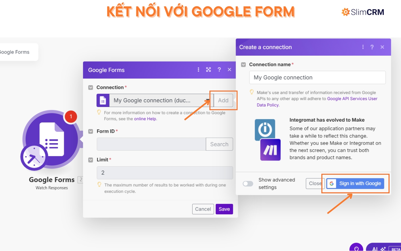 Hướng dẫn sử dụng Make.com