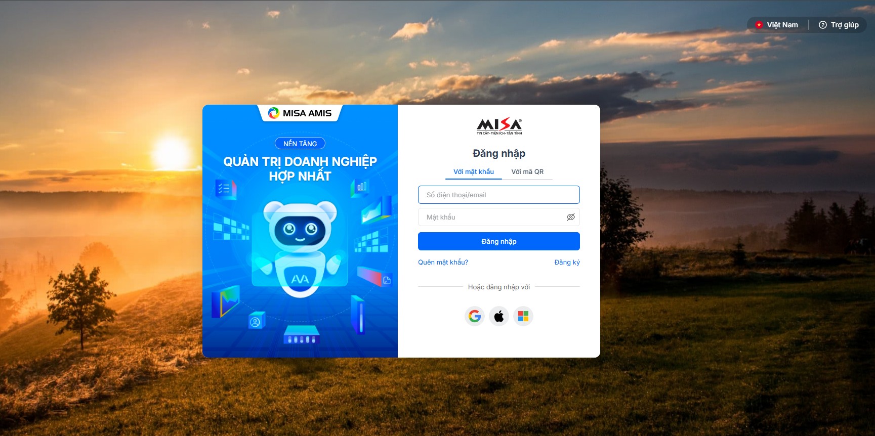 Hướng dẫn sử dụng phần mềm misa
