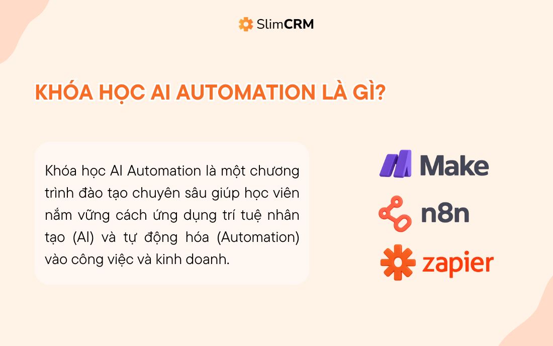 Khóa Học AI Automation là gì