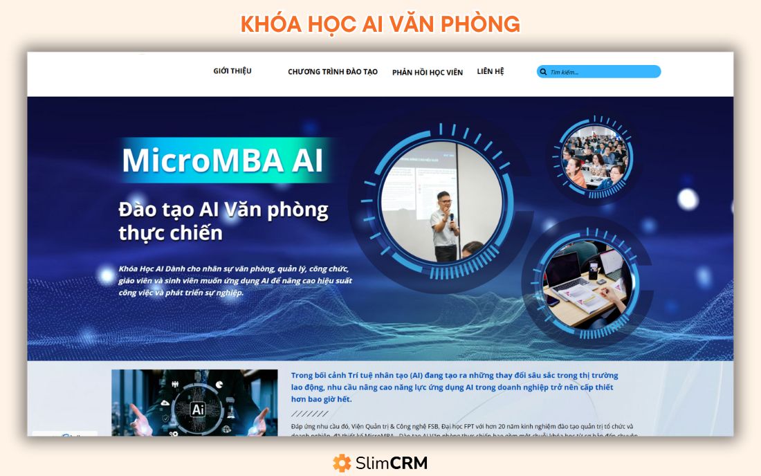 Khóa học AI văn phòng