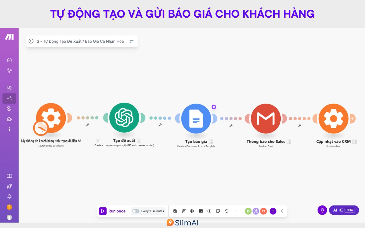 Khóa học Make AI Automation