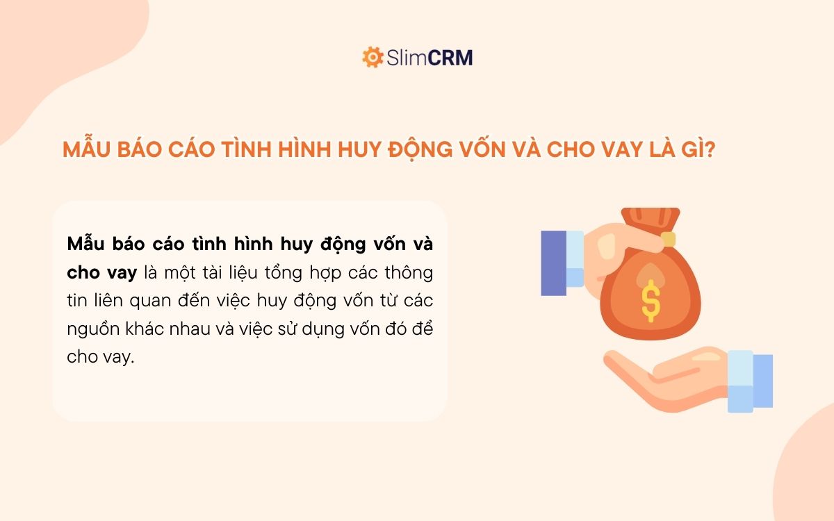 Mẫu báo cáo tình hình huy động vốn