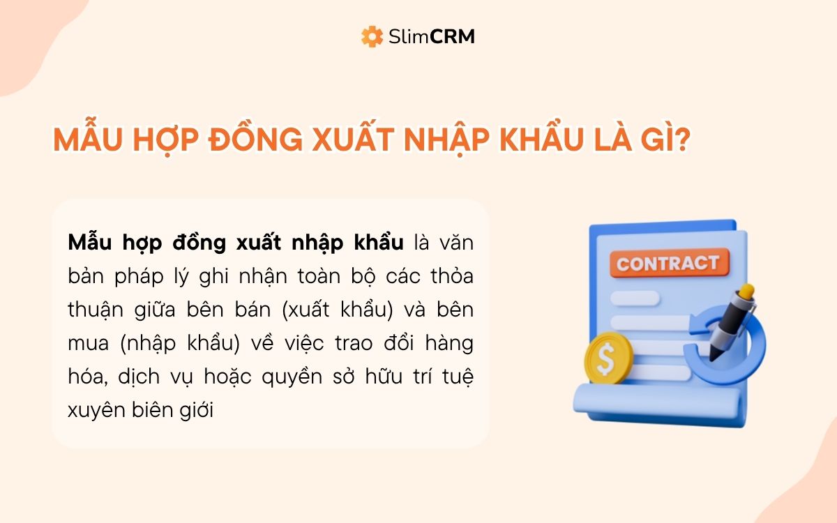 mẫu hợp đồng xuất nhập khẩu