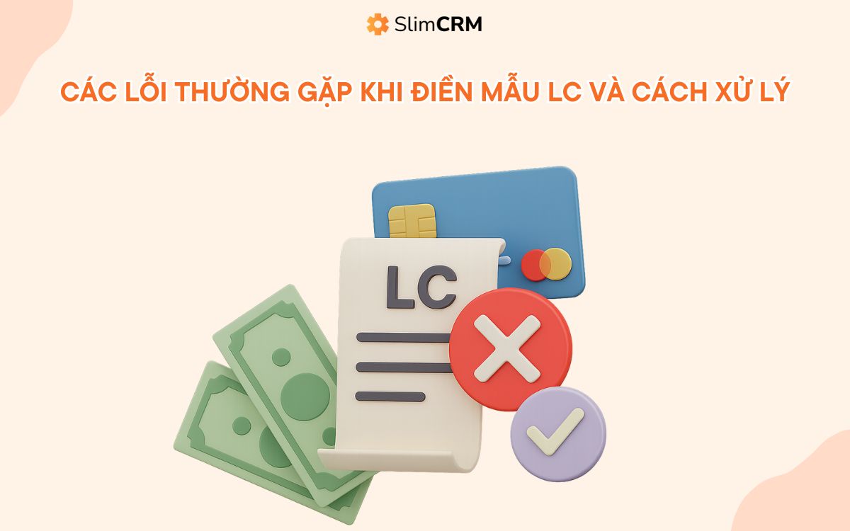 Lỗi điền Mẫu LC