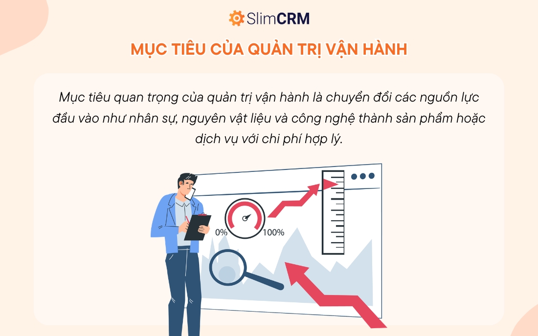 Mục tiêu của quản trị vận hành