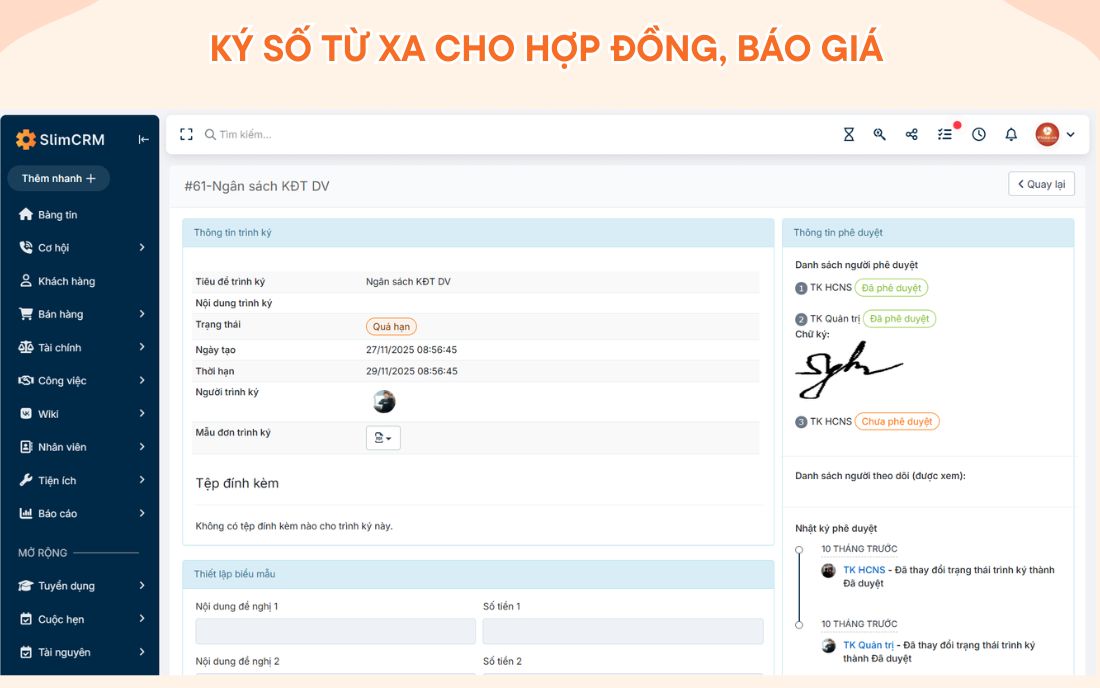 phần mềm chữ ký số