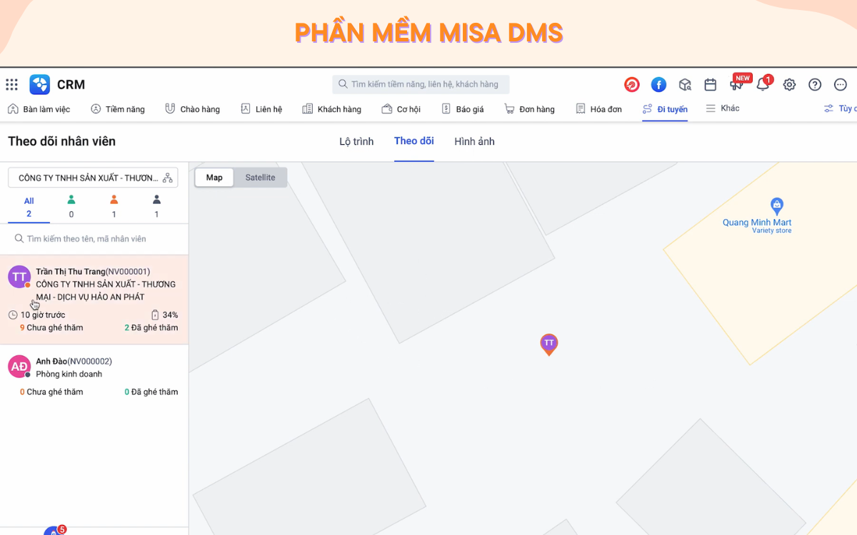 Phần mềm misa dms
