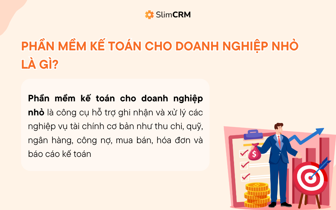 phần mềm kế toán cho doanh nghiệp nhỏ là gì