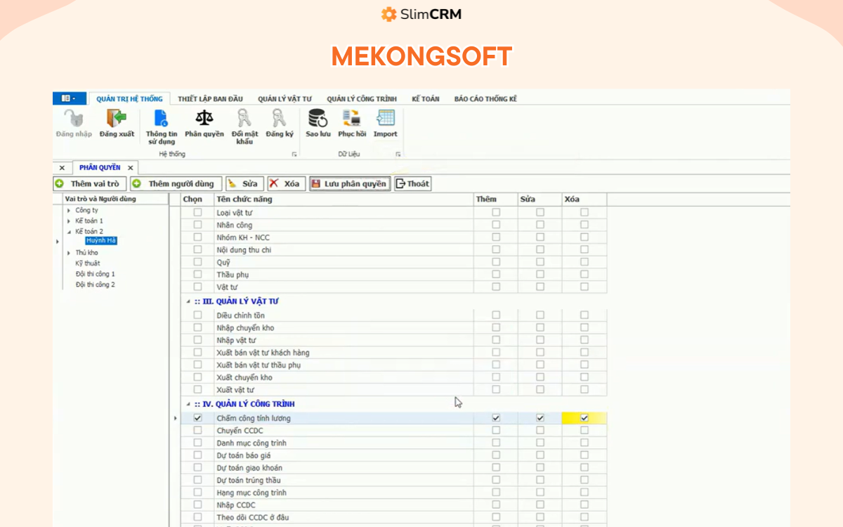 Phần mềm lập tiến độ thi công 5