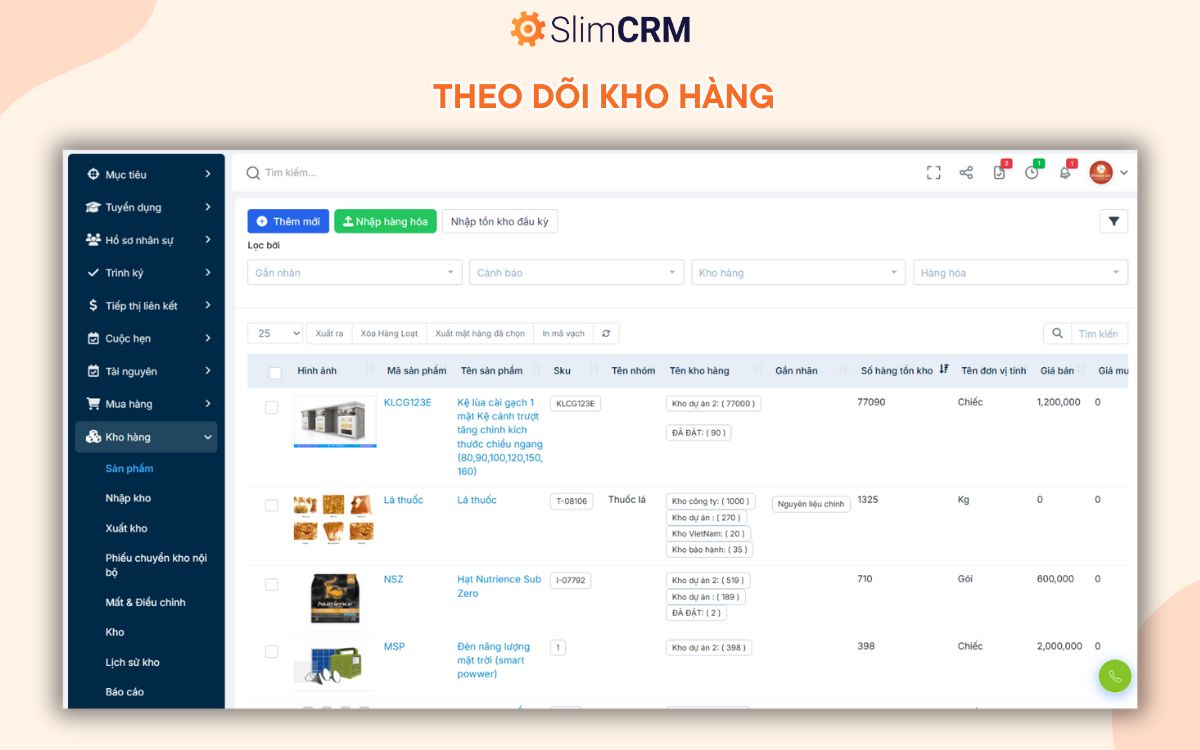 Phần mềm quản lý chuỗi cung ứng