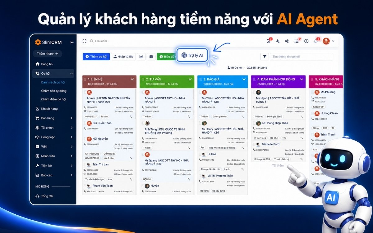 Phần mềm quản lý khách hàng