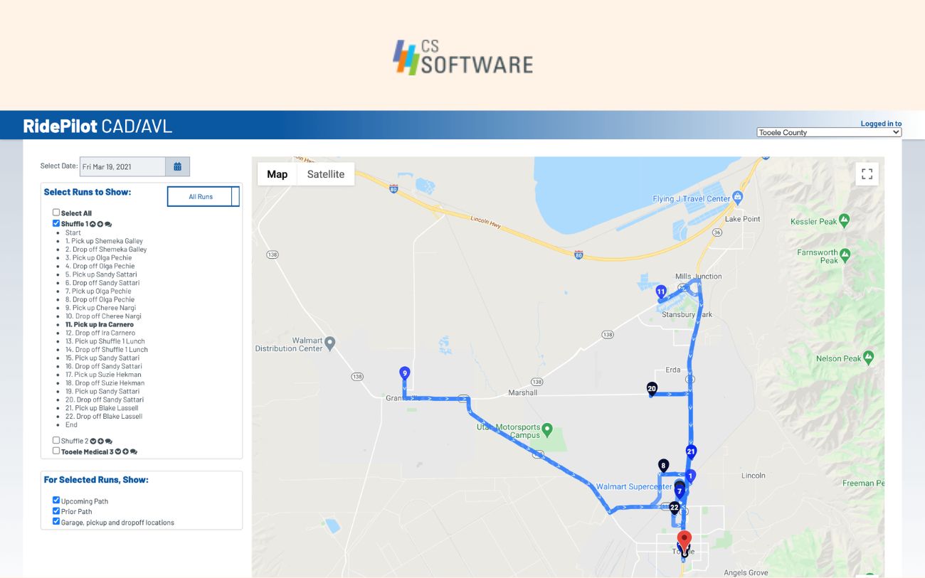 phần mềm quản lý vận tải miễn phí ridepilot