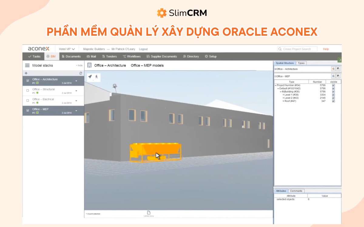 phần mềm quản lý xây dựng aconex