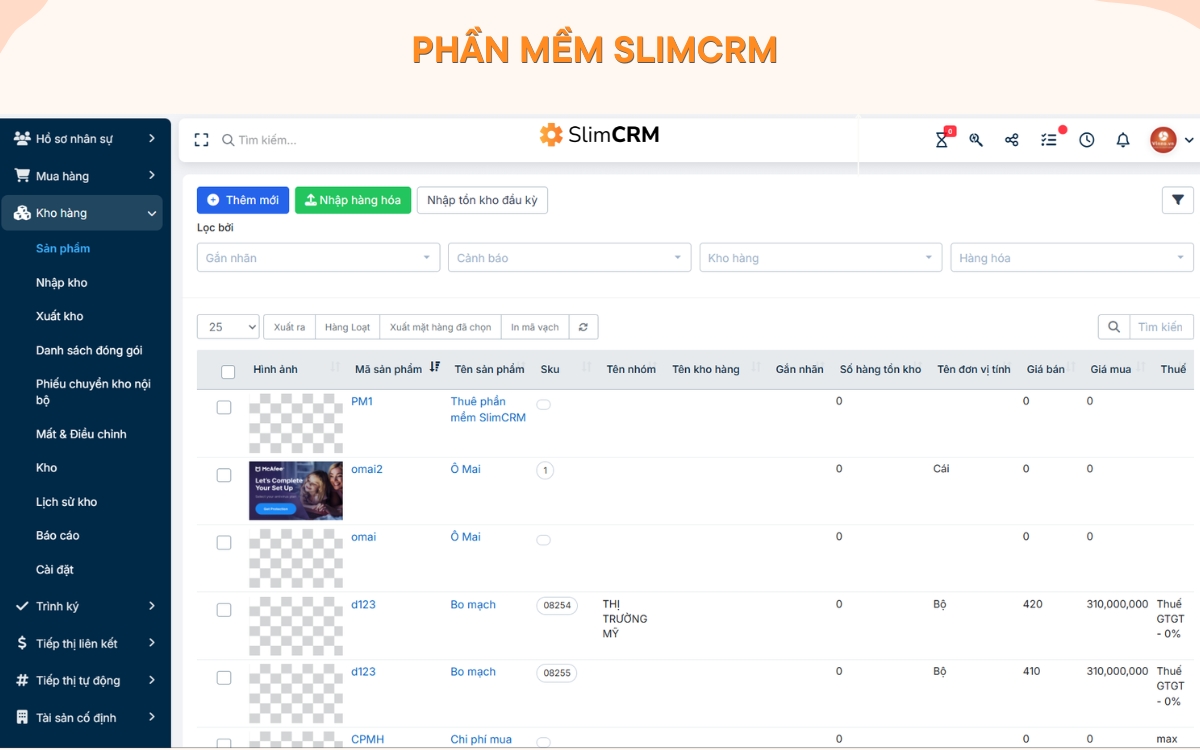 ​​Phần mềm SlimSCM