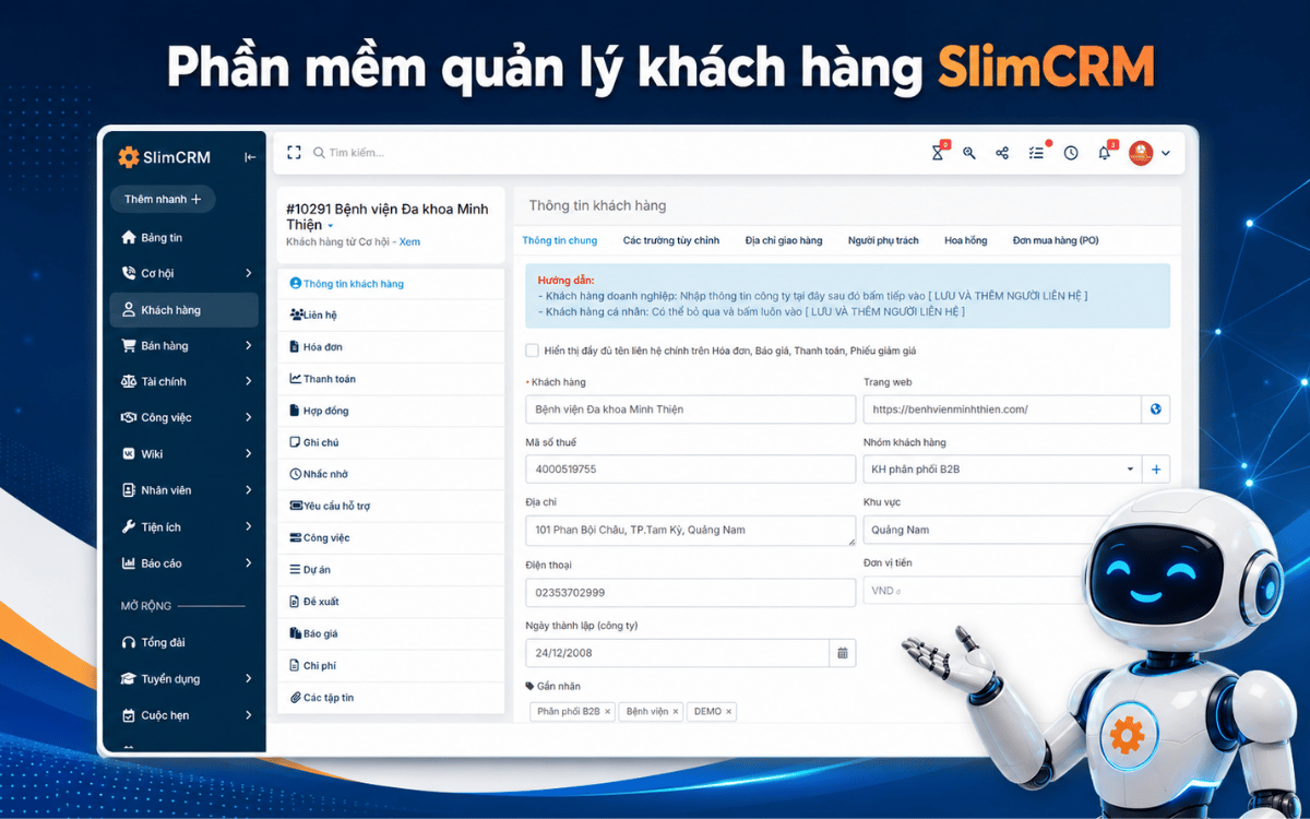Phần mềm CRM miễn phí