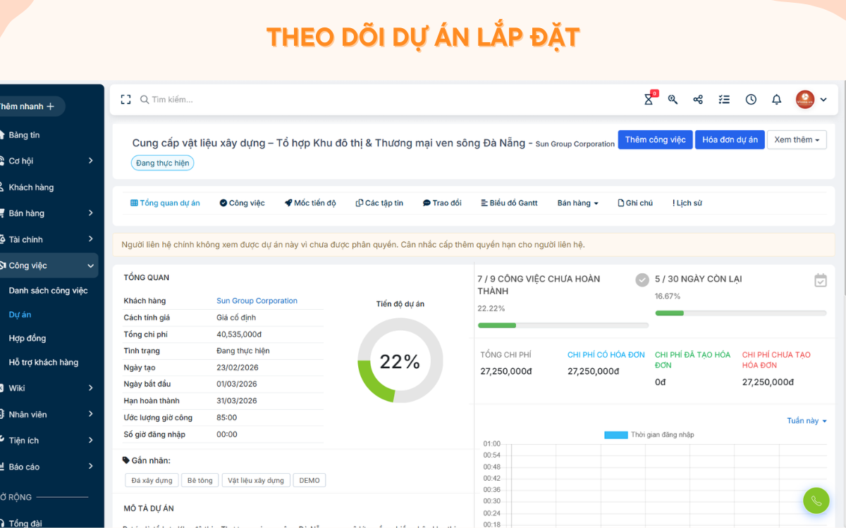 Phần mềm slimCRM DMS