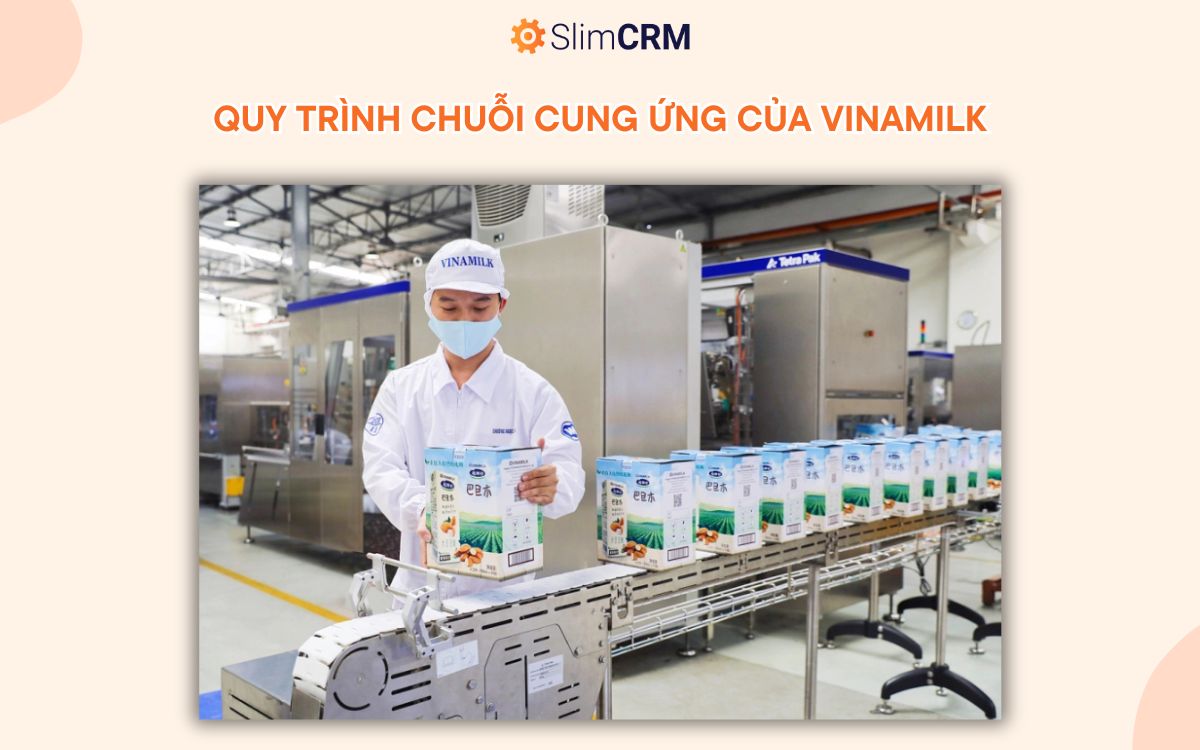 Quy trình chuỗi cung ứng của vinamlik