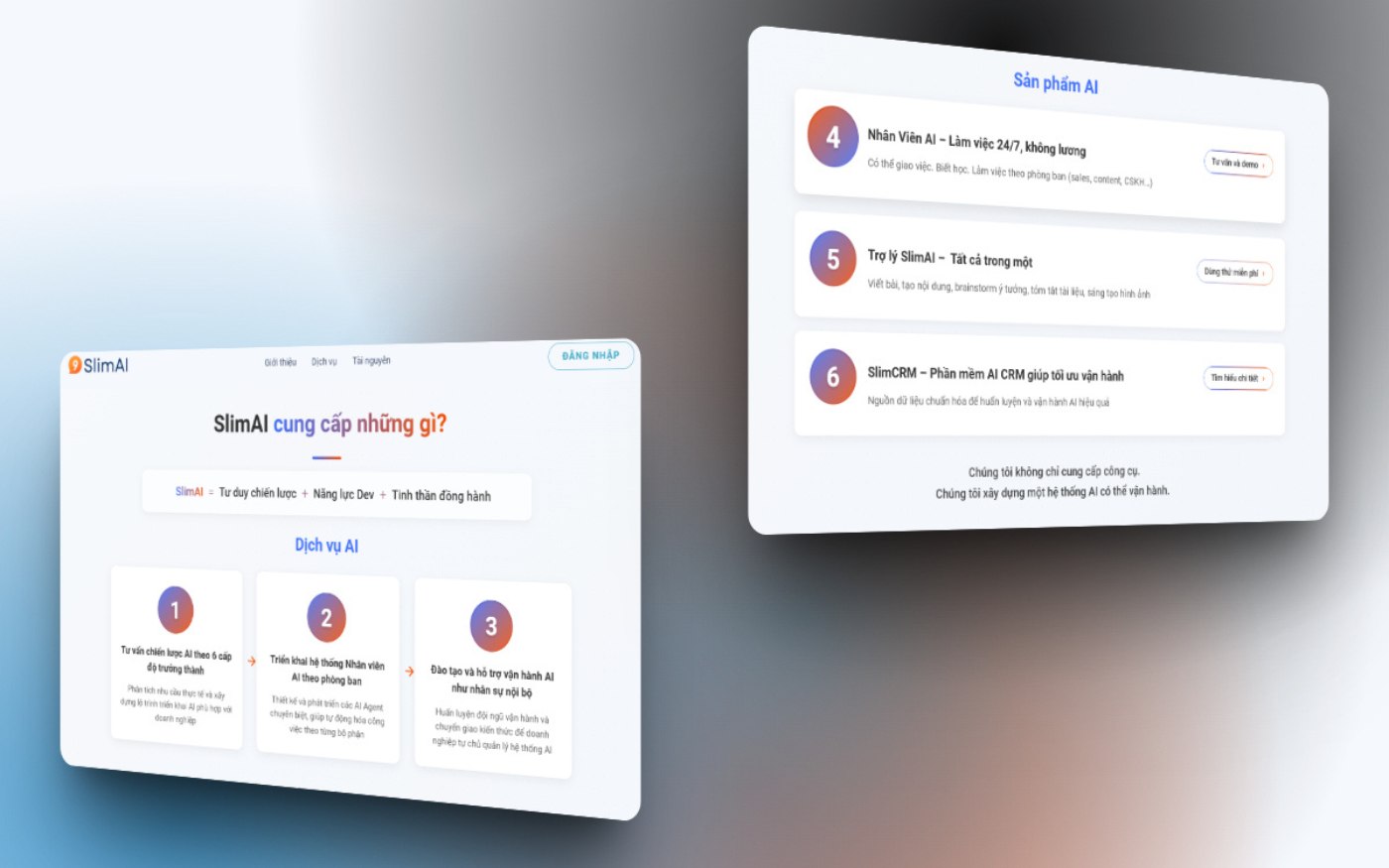 SlimAI cung cấp dịch vụ AI Automation 2