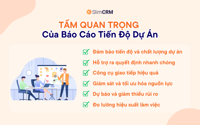 Tầm quan trọng của báo cáo tiến độ dự án trong doanh nghiệp 