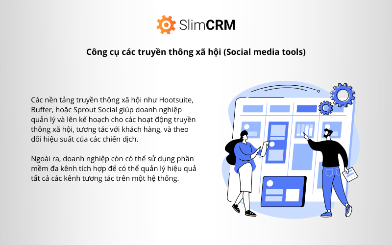 Các công cụ truyền thông xã hội