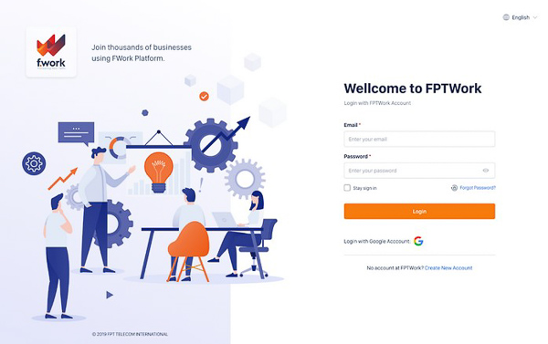 Phần mềm quản lý doanh nghiệp nhỏ Fwork