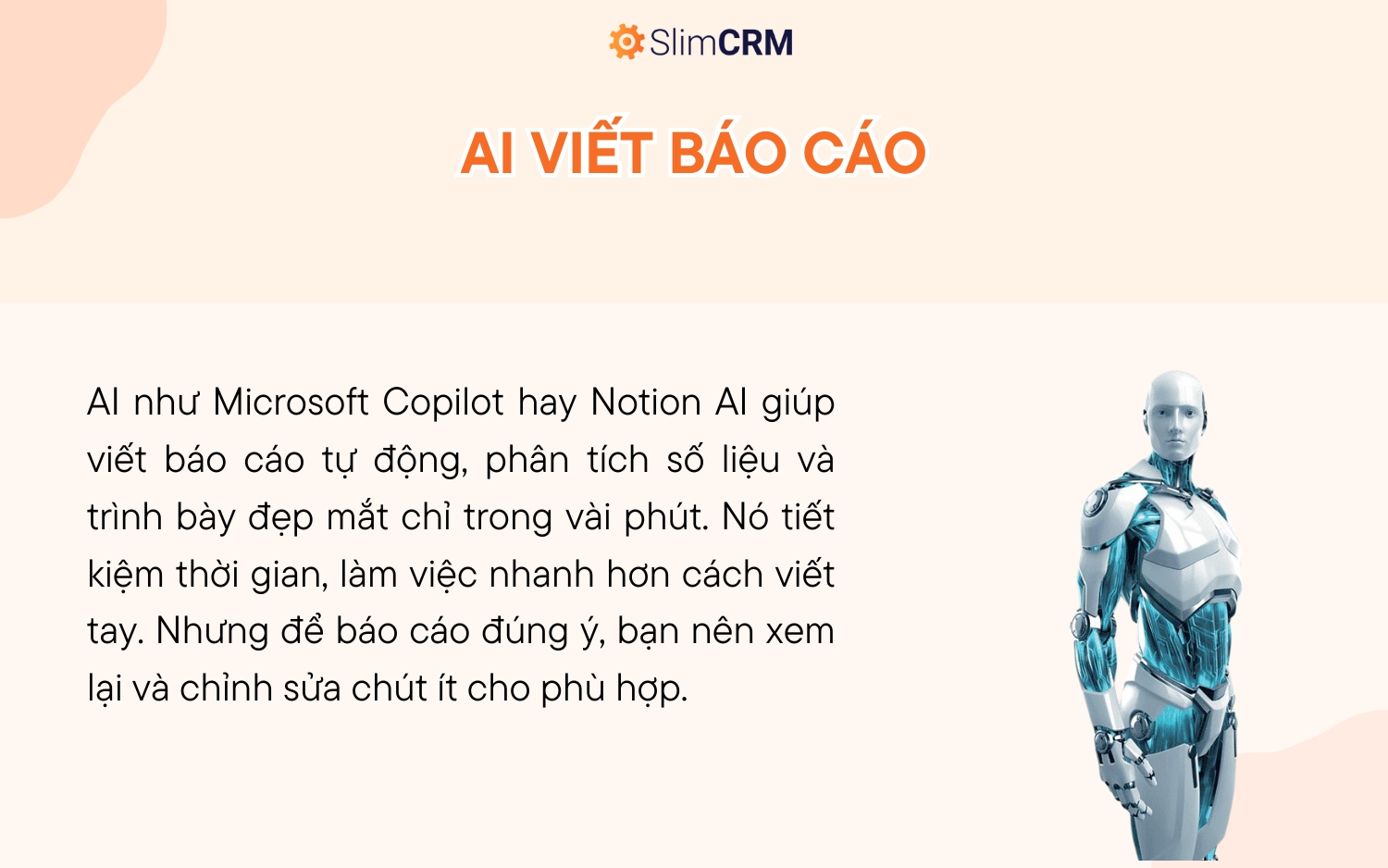 AI viết báo cáo