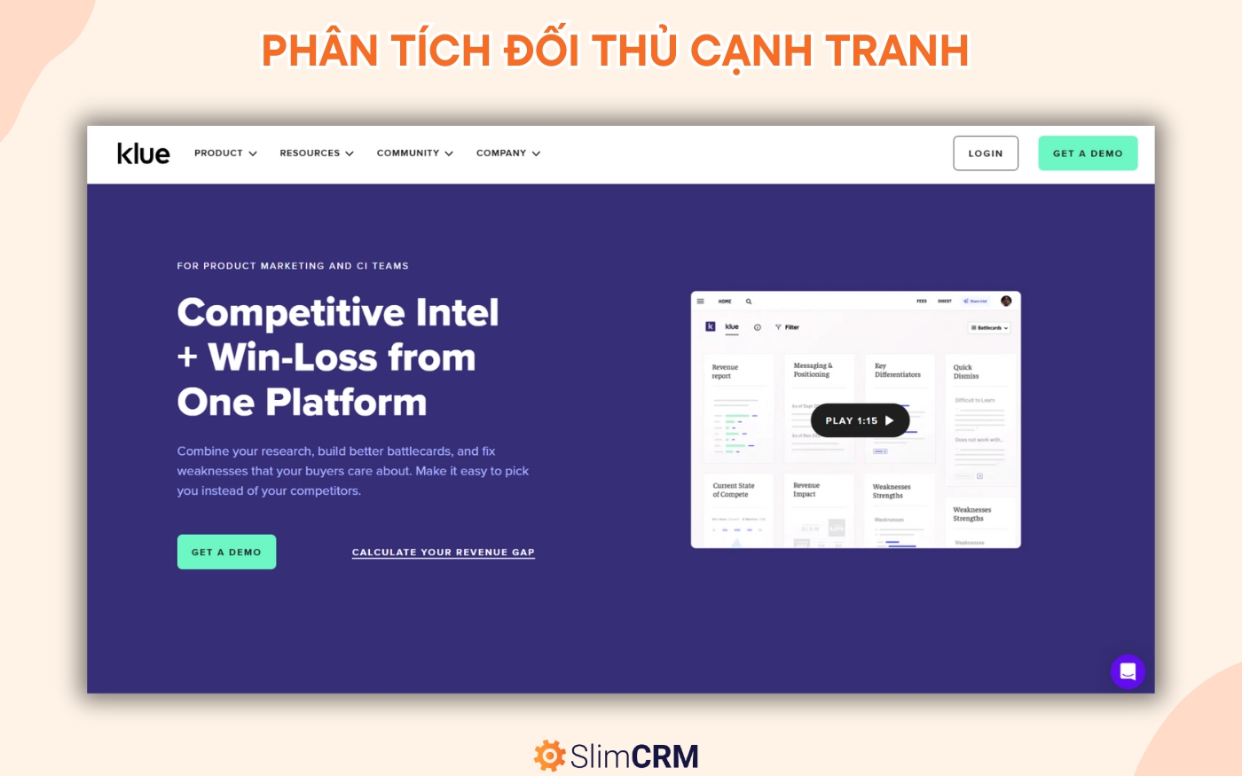 ứng dụng AI phân tích đối thủ