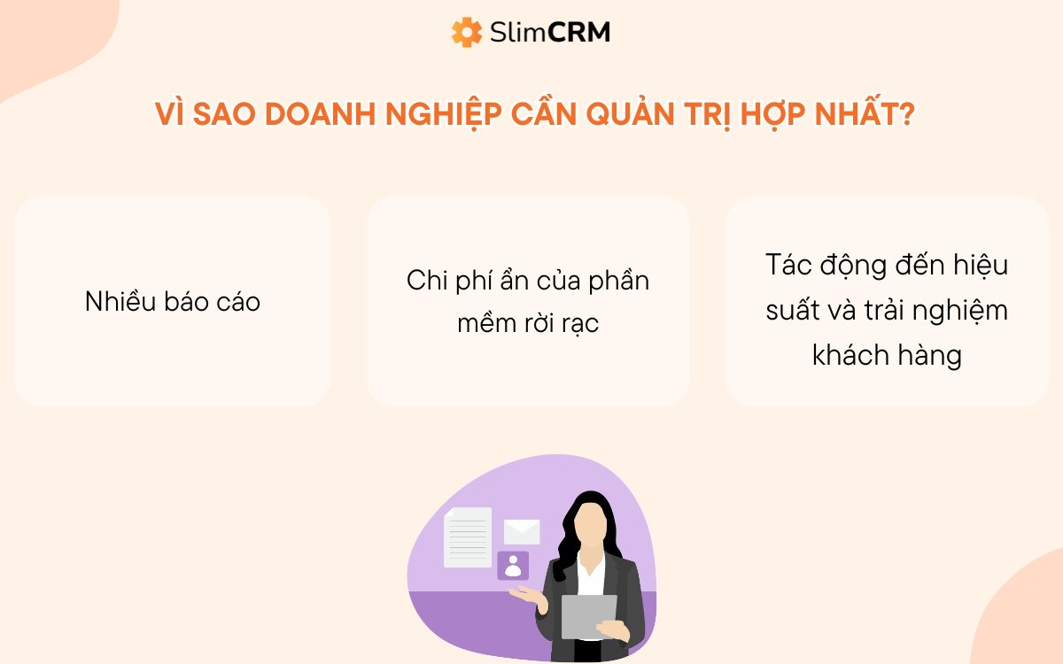 Vì sao doanh nghiệp cần quản lý hợp nhất?