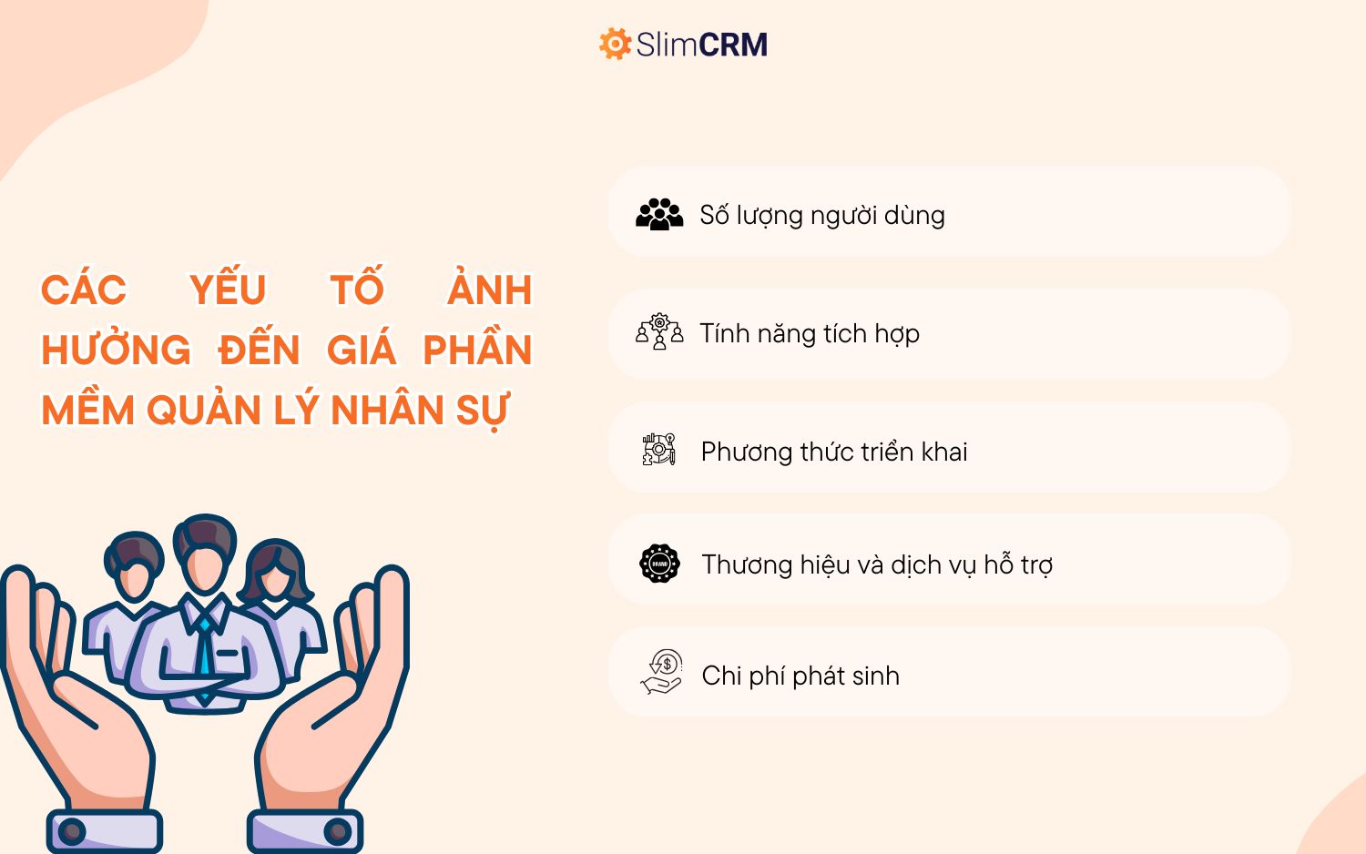 báo giá phần mềm quản lý nhân sự 10
