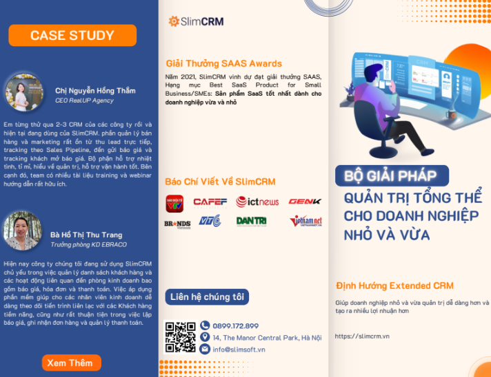 Brochure giới thiệu SlimCRM