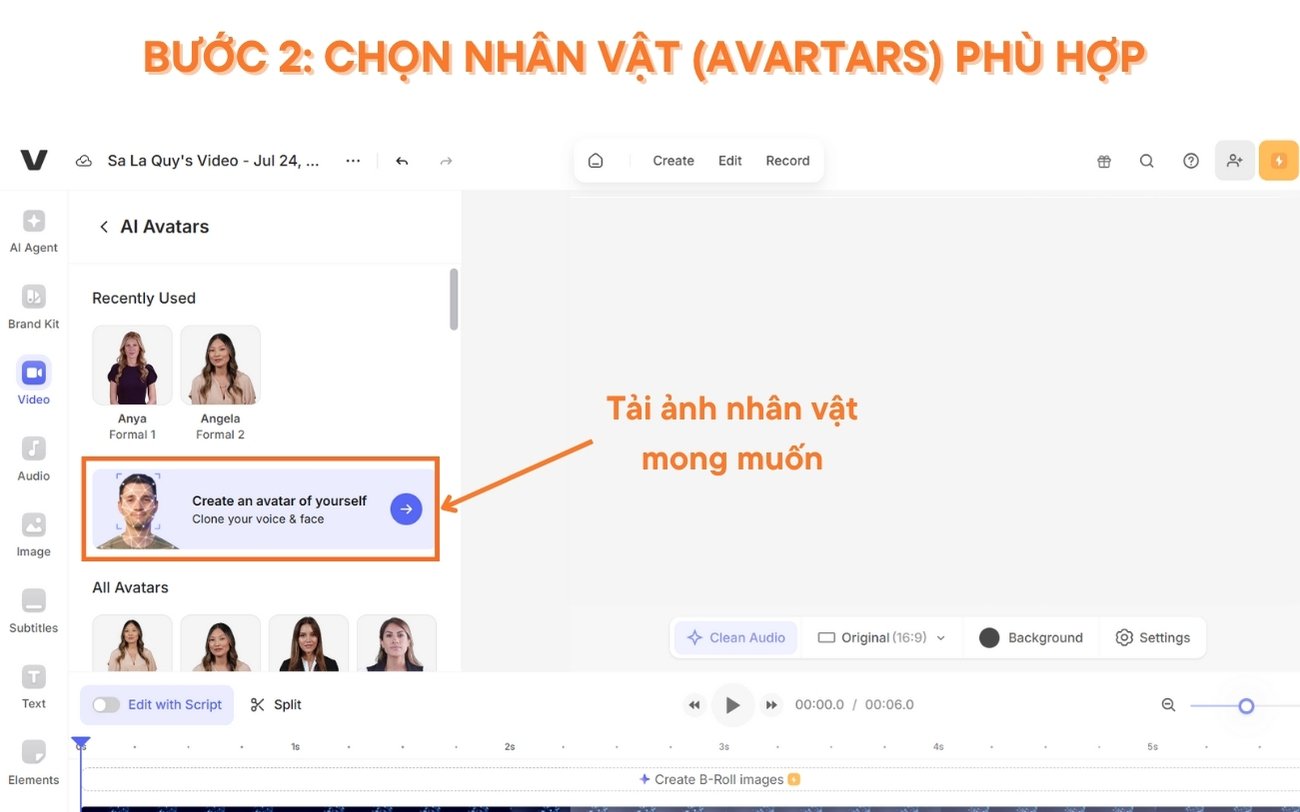 Cách sử dụng Veed.io