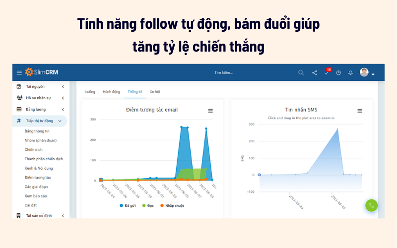 Tự động hóa các nhiệm vụ xúc tiến: