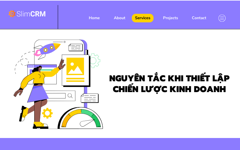 Nguyên tắc khi thiết lập chiến lược kinh doanh