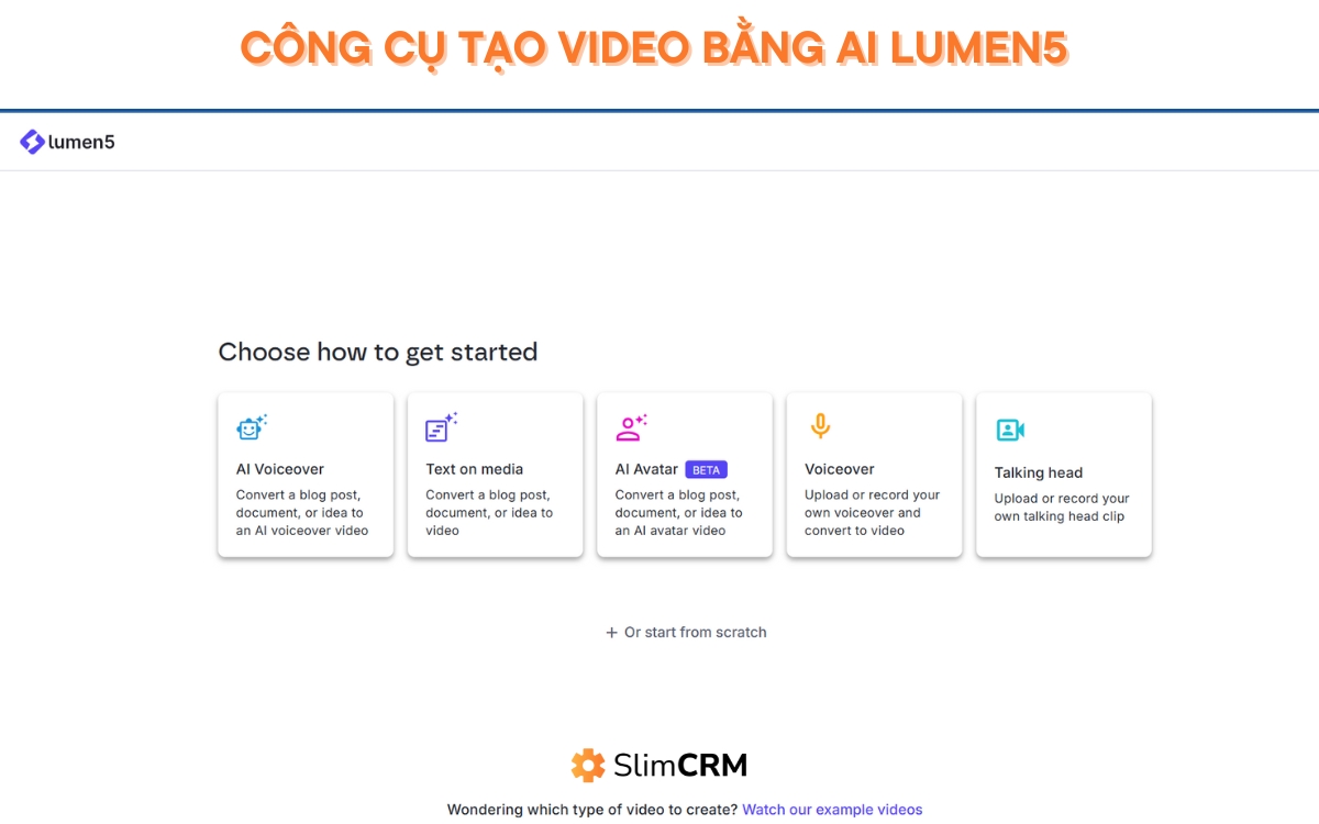 tạo video ai miễn phí từ văn bản