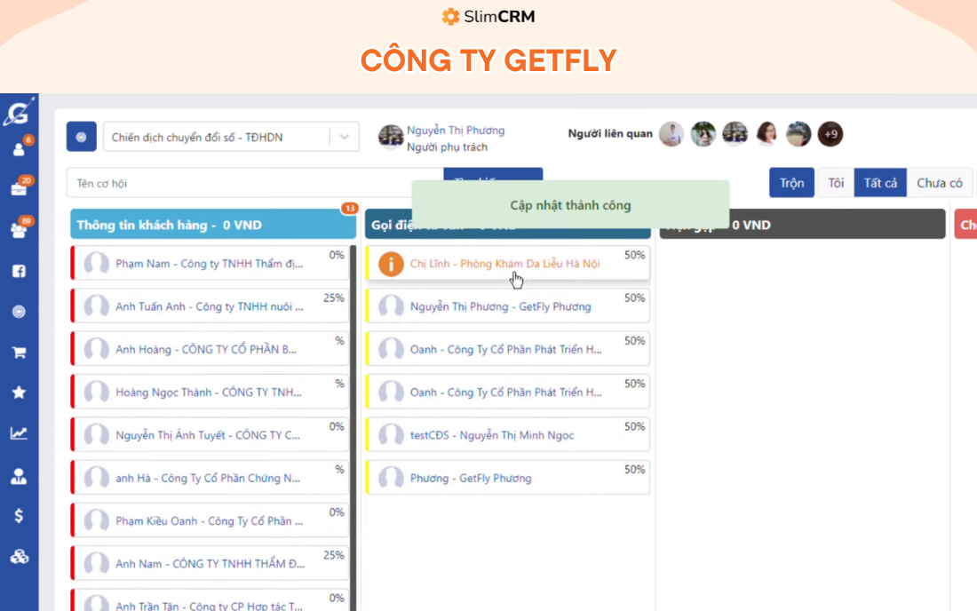 Công ty phần mềm CRM