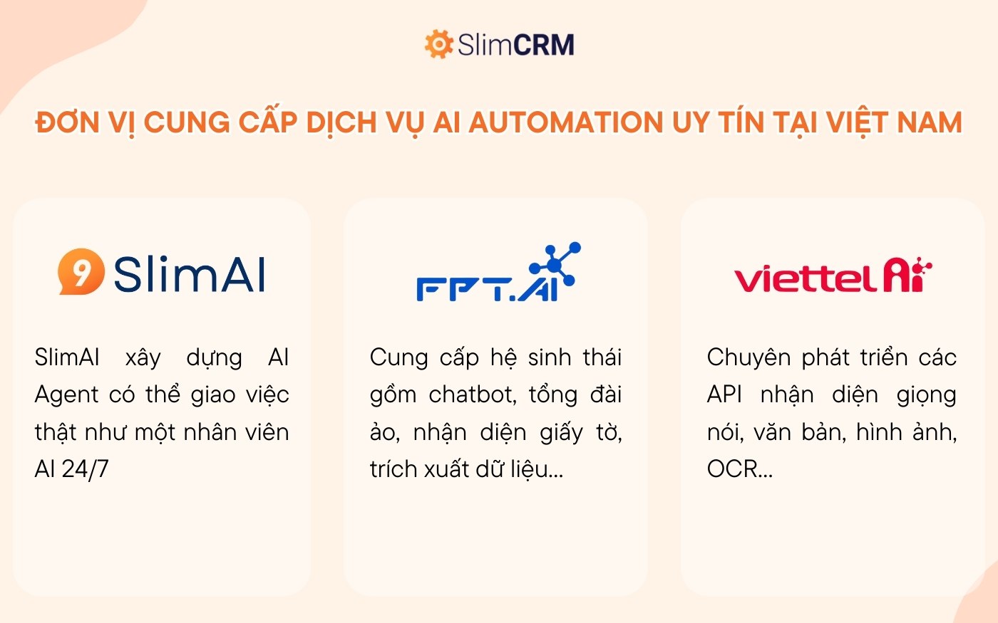 Dịch vụ AI Automation tại Việt Nam